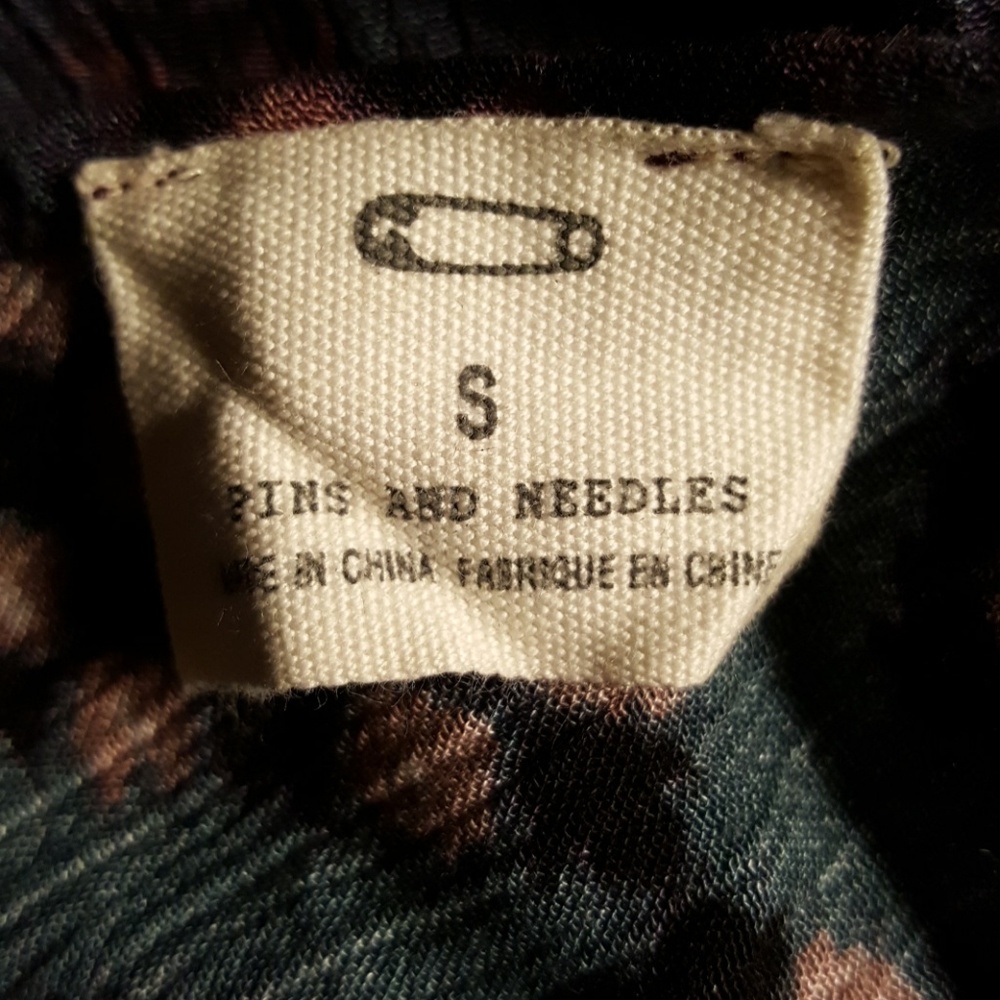 UO Pins & Needles Lace-up Back Babydoll Dress - Picture 7 of 8